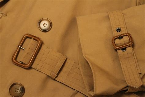 Burberry trench coat buckle replacement